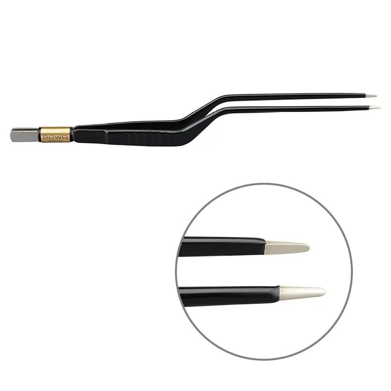 Біполярний пінцет, антипригарний, штикоподібний, 195 мм x 6 мм x 1 мм. BOWA-electronic GmbH & Co. KG